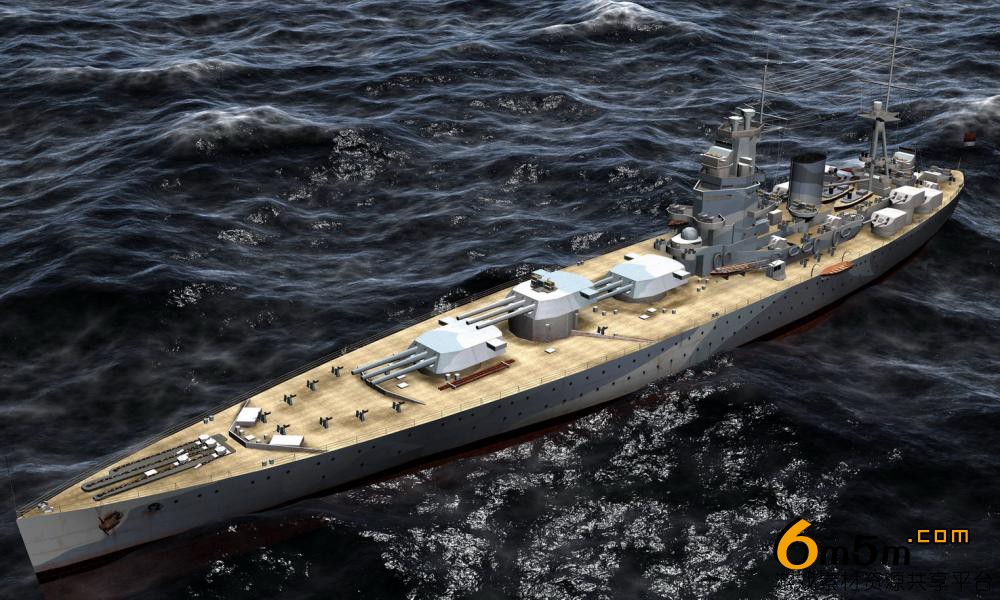 西固纳尔逊军舰模型